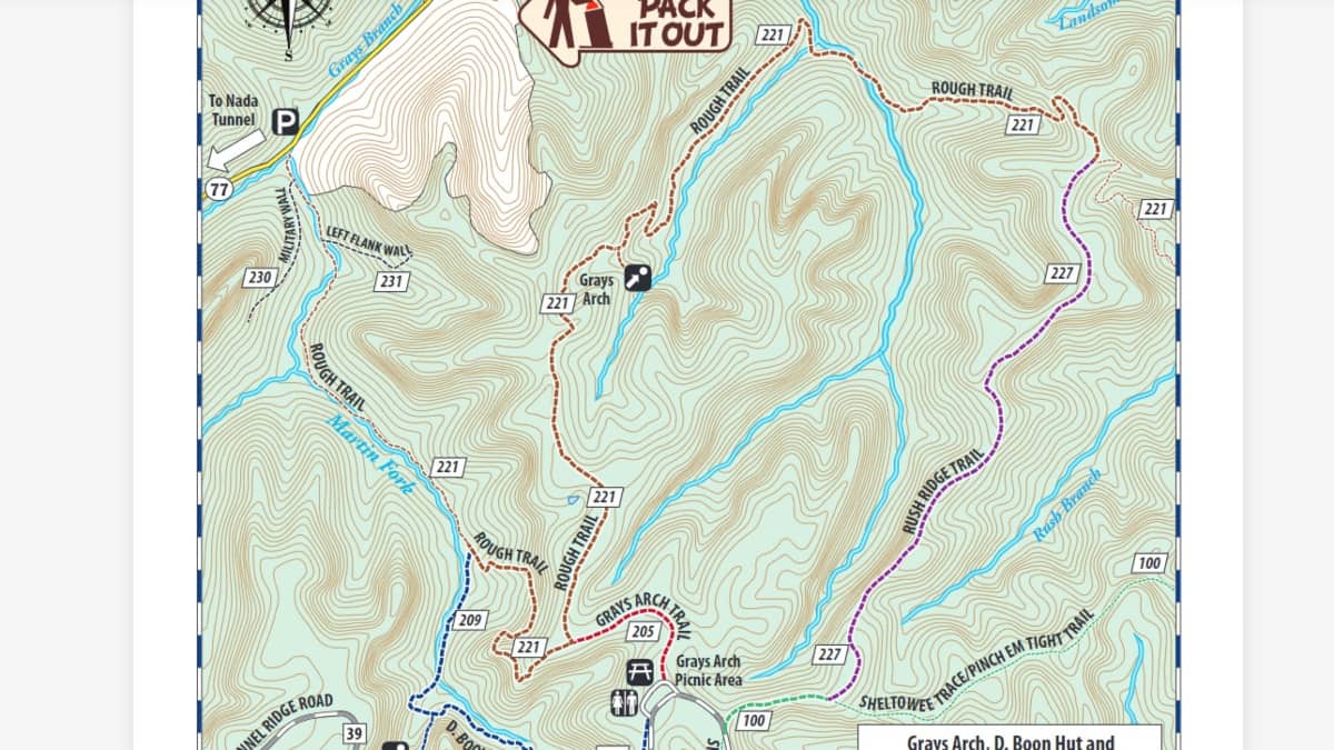 Hiking to Grays Arch in Red River Trails That Rock
