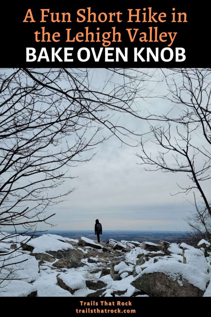 The hike to Bake Oven Knob is short and leads to a beautiful overlook of the Lehigh Valley