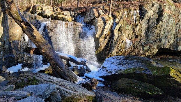 Hike to Kilgore Falls at Falling Branch: An Easy Trail at Rocks State Park