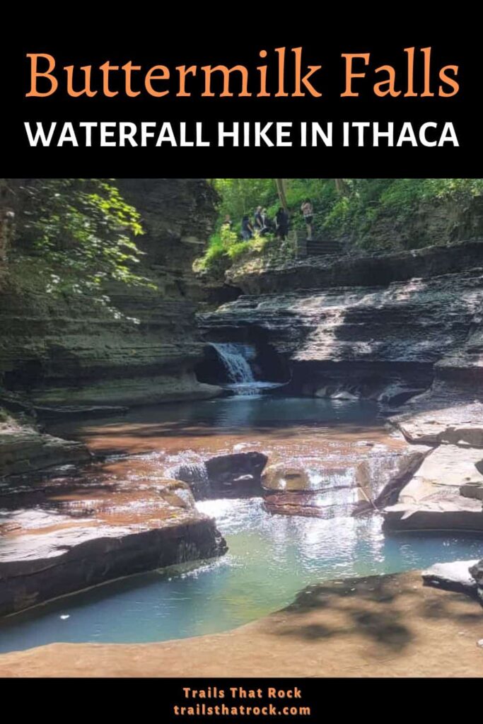 The Buttermilk Falls Gorge trail is a hidden gem in the Finger Lakes