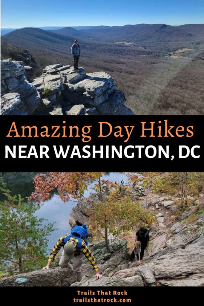 There are some incredible day hikes near Washington DC that range from easy to hard, for hikers of all levels 