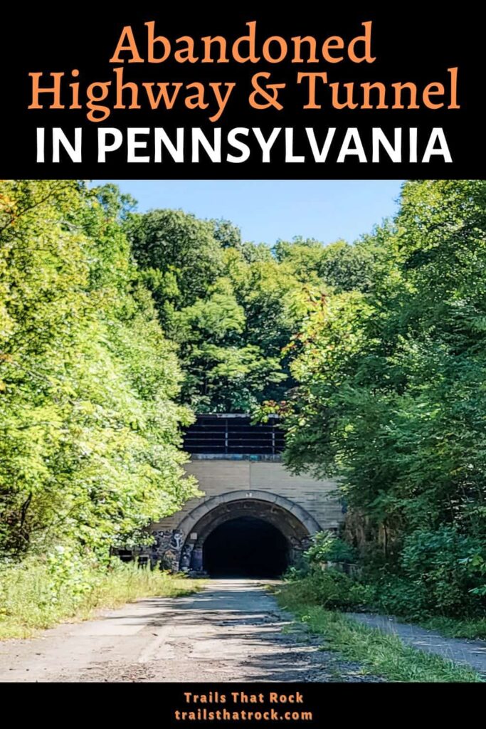 The abandoned PA turnpike tunnel trail is short and easy and makes for fun urban exploration!