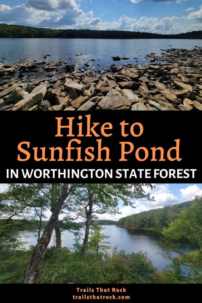 The hike to Sunfish Pond in Worthington State Forest is a challenging yet fun trail to a glacial lake in  New Jersey.