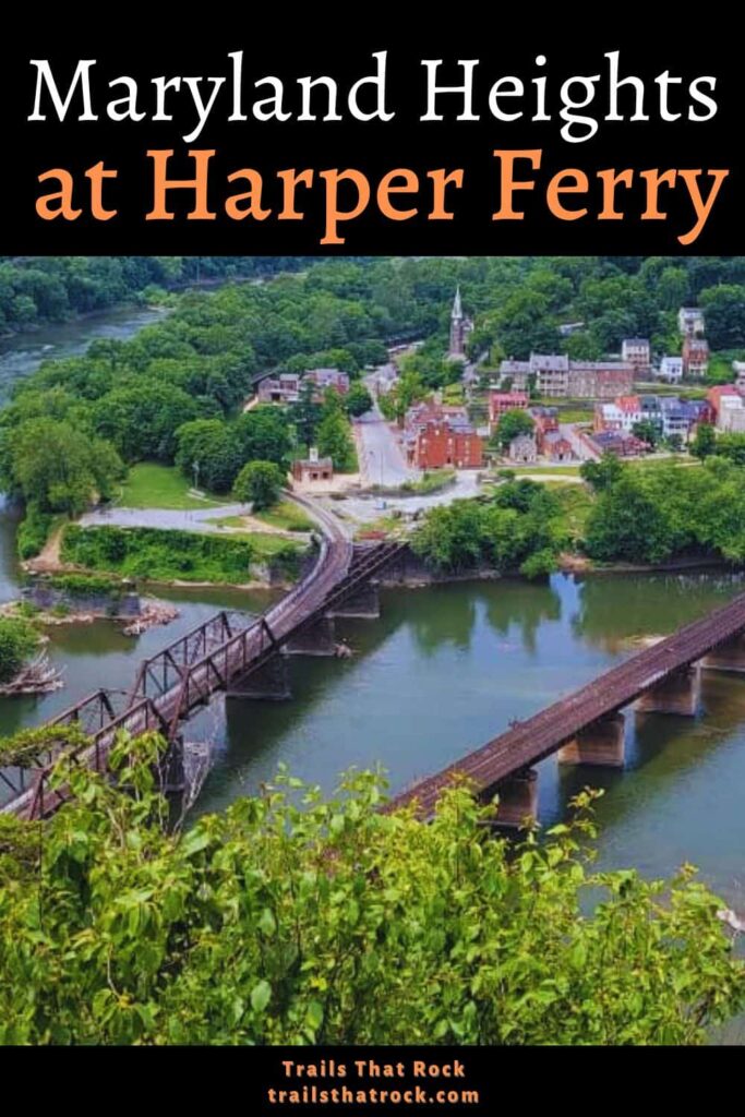 The Maryland Heights Trail is a popular hike in Harpers Ferry
