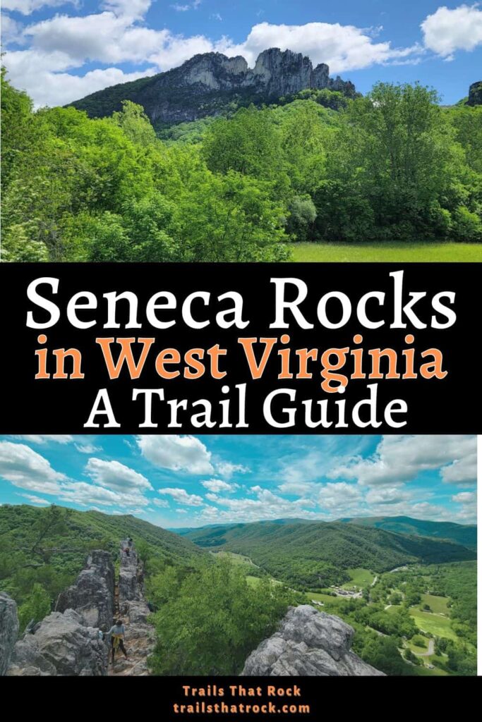 The Seneca Rocks Trail is a popular hike in West Virginia that features a gorgeous overlook and optional rock scramble