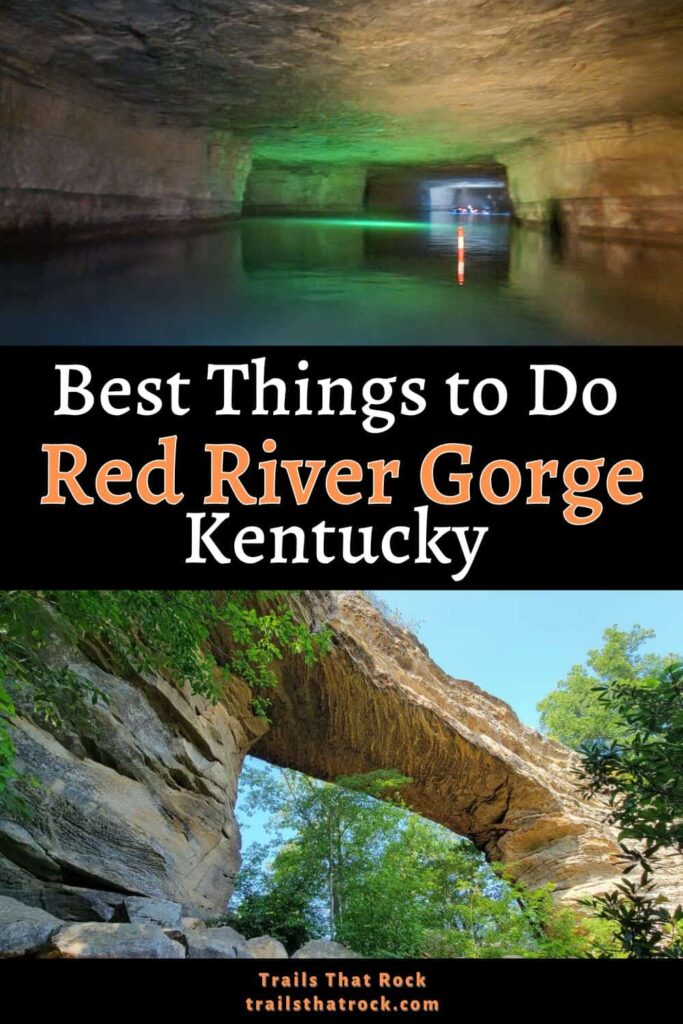 There are so many incredible things to do in Red River Gorge, from hiking to boating, to enjoying the incredible natural arches of the region