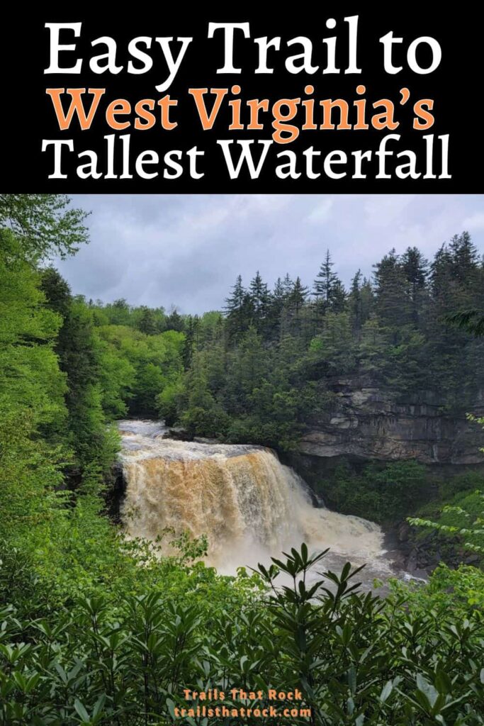 Take a walk along the Blackwater Falls Trail to West Virginia's tallest waterfall